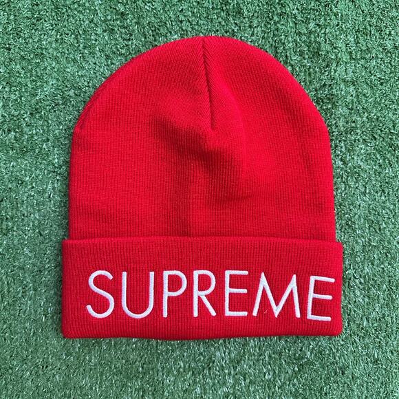 Supreme Other - Supreme big logo beanie